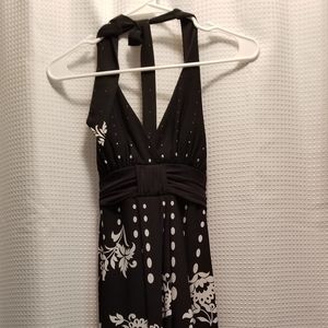 Cocktail halter dress w/tule!